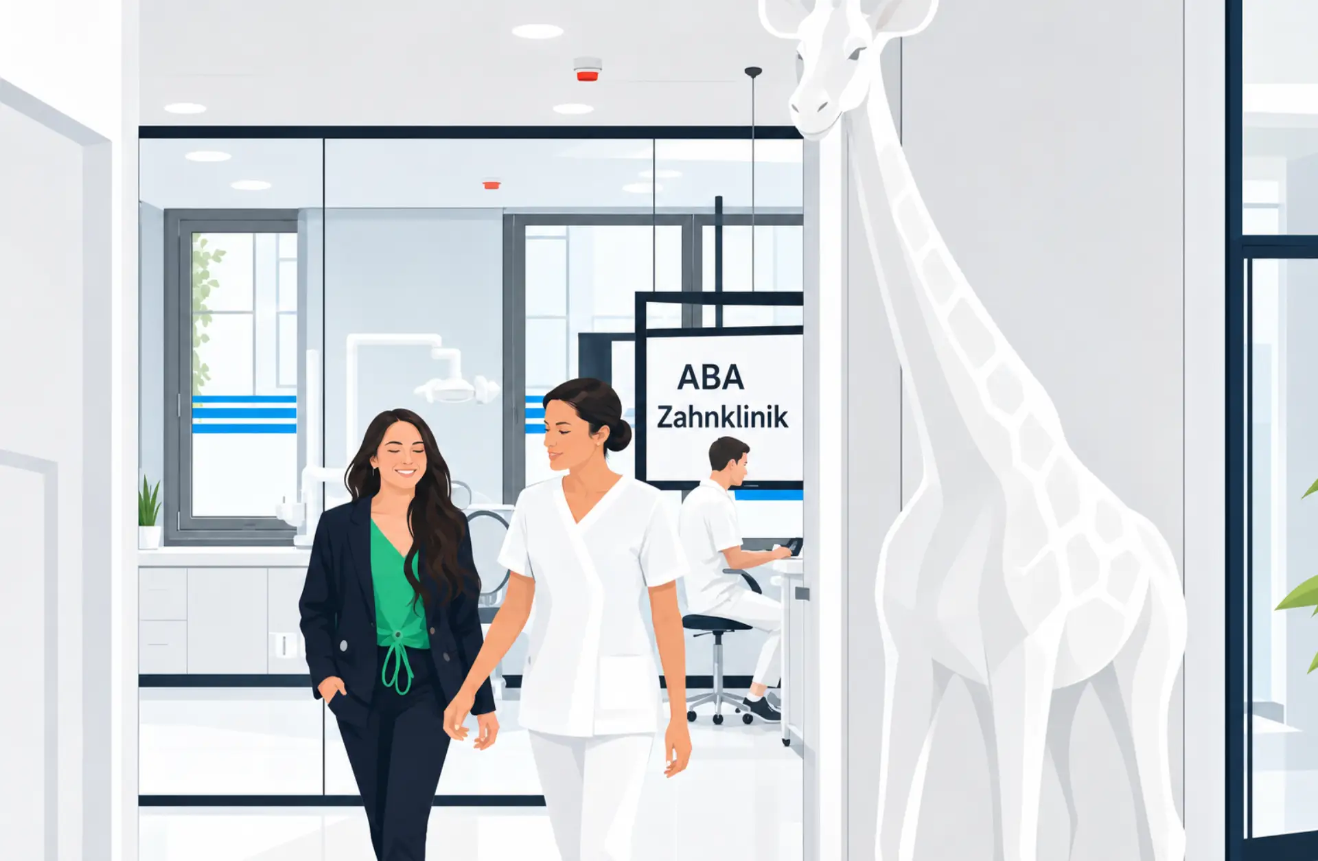 Ästhetische Zahnmedizin Basel – ABA Aeschenplatz Zahnklinik für Bleaching, Veneers, ästhetische Füllungen und natürlich schöne Zähne.